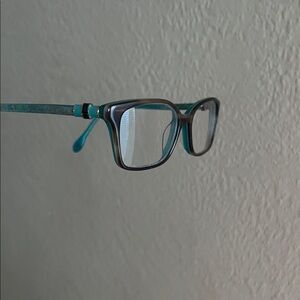 Lilly Pulitzer eyeglasses, Havana Aqua, frames only. Ready for your prescription